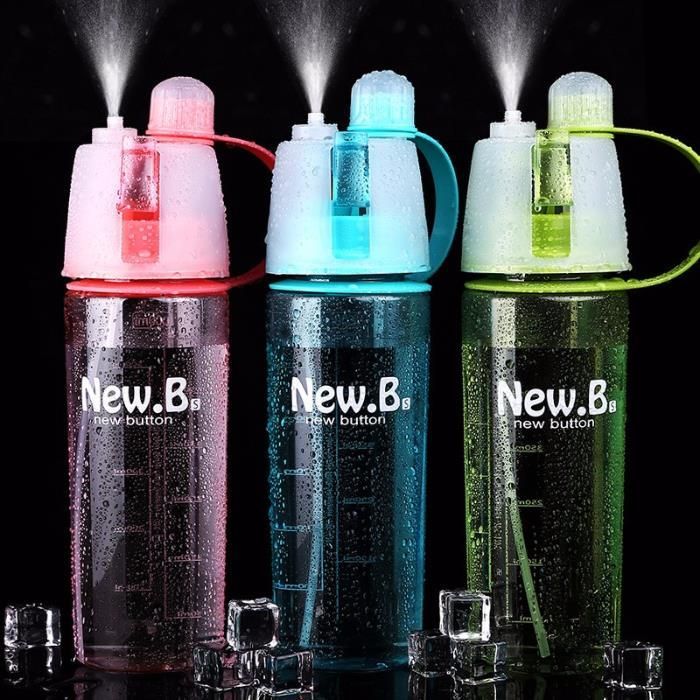 Велика розмаїтість стилів і дизайну пляшечок для води дозволить вам вибрати ту, яка подобається найбільше: