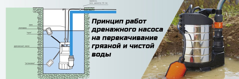 Простота установки і зручність експлуатації;   Мобільність - мала вага і компактні розміри, дозволяють переміщати прилад без особливих зусиль;   Самоохолодження електродвигуна;   Безпека у використанні;   А ось варіативність моделей, що дозволяє застосовувати насос дренажний в найрізноманітніших сферах по роботі з рідинами;   Доступна ціна