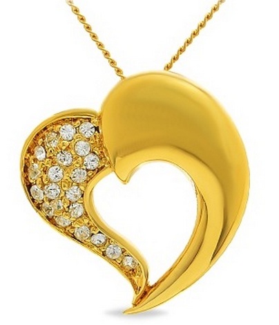 У День Святого Валентина жінці можна подарувати ланцюжок, сережки, кільце, кулон, або браслет