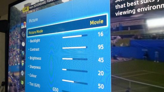 Після включення додаткової функції MotionPlus наш тестовий Blu-ray диск Inception продемонстрував відмінну якість зображення
