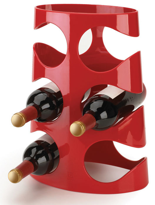 Червоний утримувач для вина «GRAPEVINE»