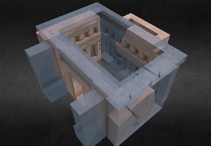 Вояджер-2 в міжзоряному просторі, 3D-реконструкція як інструмент археологів і спільна їжа для підвищення кооперації   3D-реконструкція фрагмента одного з будинків стародавнього міста Тіуанако   Фото: A