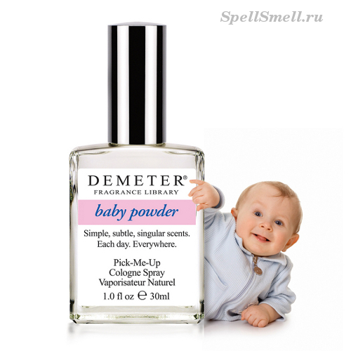 Ще один парфум з серії гігієнічних - Baby Powder ( Дитяча присипка)