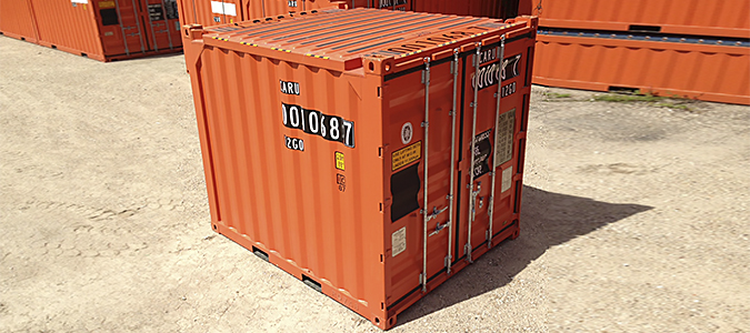 Купити контейнер 10 футів, тонн можливо прямо з заводу, якщо клієнтові необхідний новий контейнер